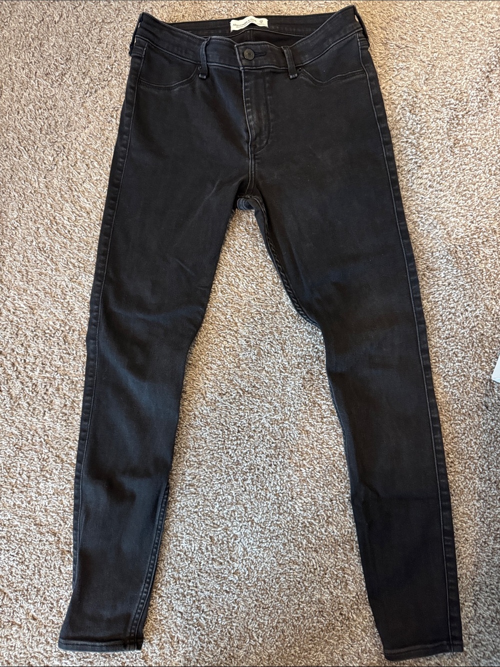 Abercrombie & Fitch Women’s Black Jeggings — Slim Stretch Fit
